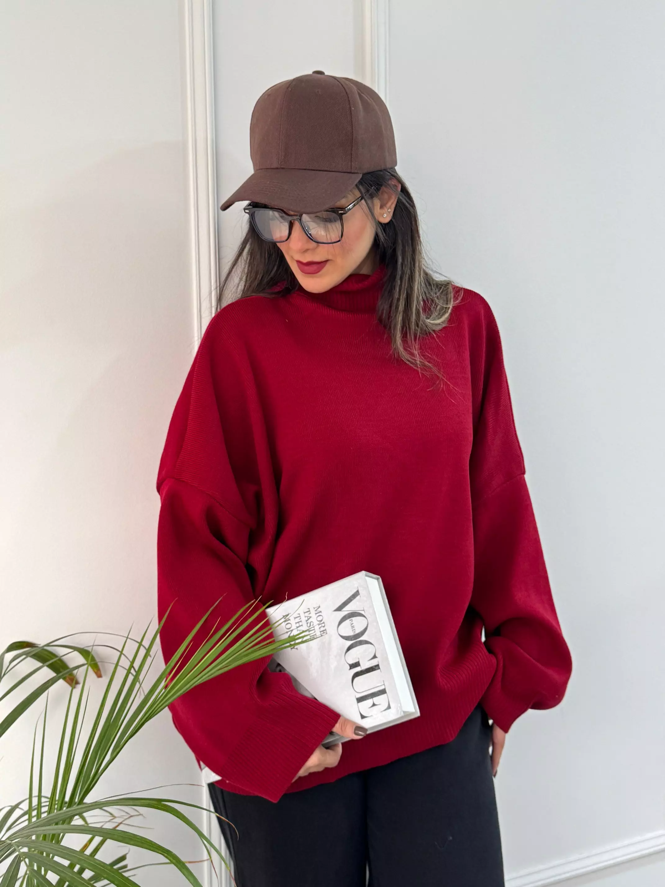 بافت یقه اسکی جورجینا